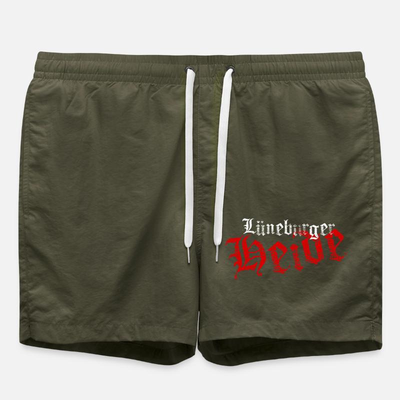 Lüneburger Heide - Badeshorts - Olive