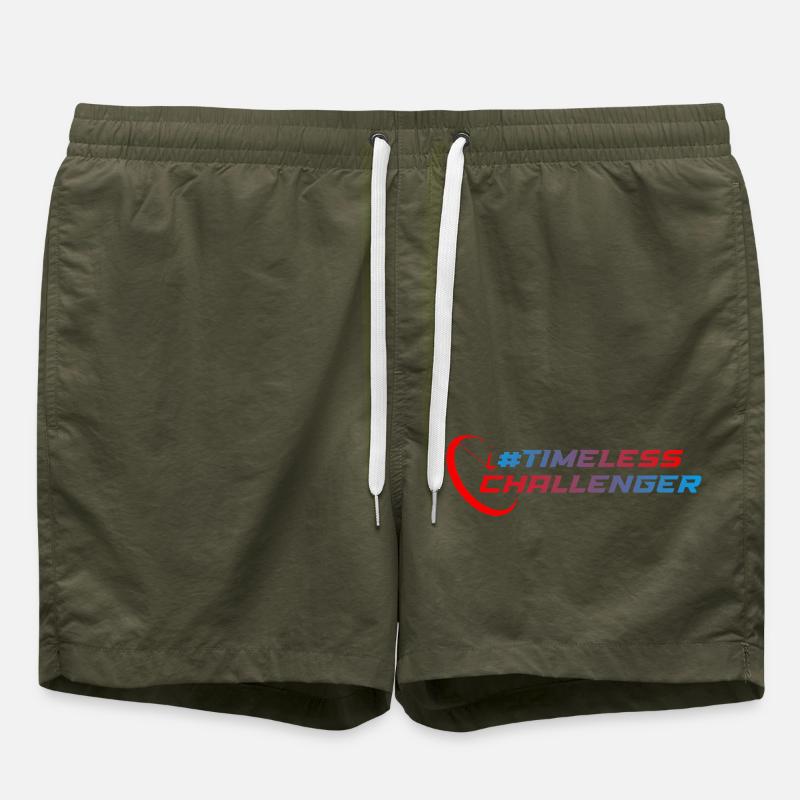 #timelesschallenger - Badeshorts - Olive