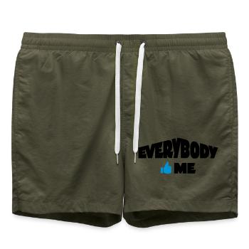 lustig - Badeshorts - Olive - Vorne