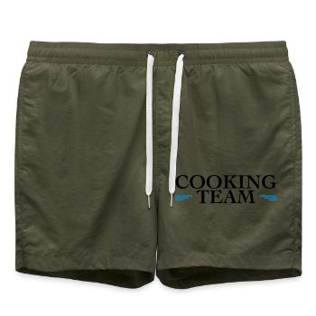 Team Cooking - Badeshorts - Olive - Vorne