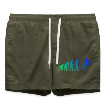 Idée de communauté Pickleball pour les fans de Pickleball - Short de bain - vert olive - Devant