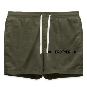 Brother - Short de bain - vert olive - Devant