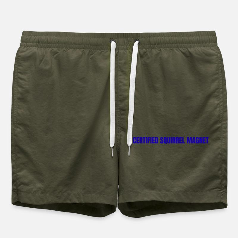 unique - Short de bain - vert olive