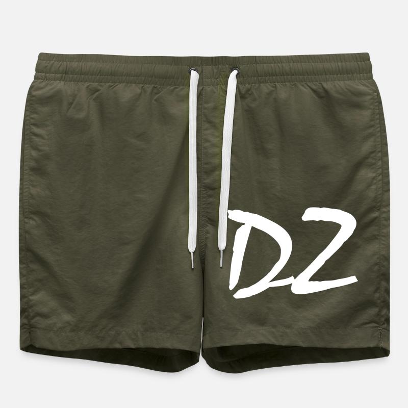 Dz - Badeshorts - Olive