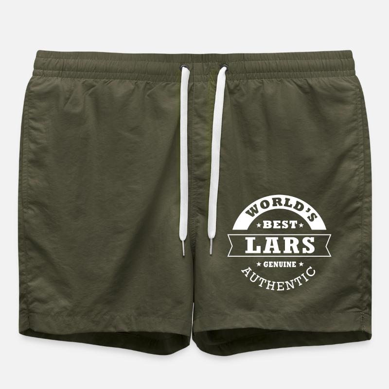 Lars, lars - Short de bain - vert olive