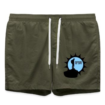 Rucken - Badeshorts - Olive - Vorne