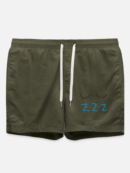 sleep - Swim Trunks - olive