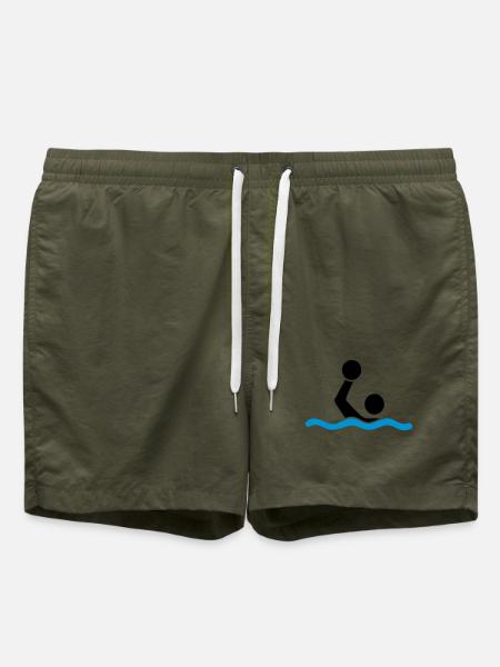 water polo - Swim Trunks - olive