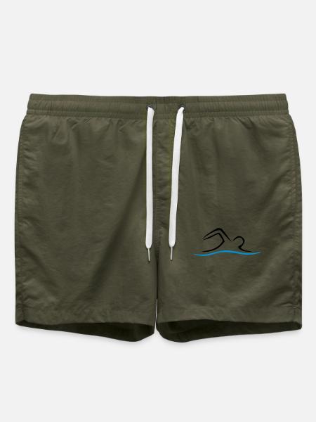 swim - Swim Trunks - olive