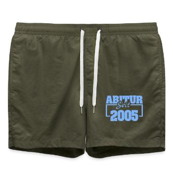 2005 - Short de bain - vert olive - Devant - AI Model Male 185 light (185cm)