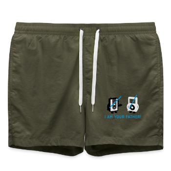vs pod - Badeshorts - Olive - Vorne - AI Model Male 185 light (185cm)