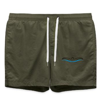 nage - Short de bain - vert olive - Devant - AI Model Male 185 light (185cm)