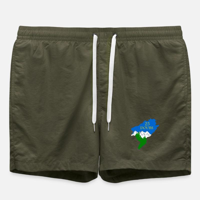 Doubs - Swim Trunks - olive