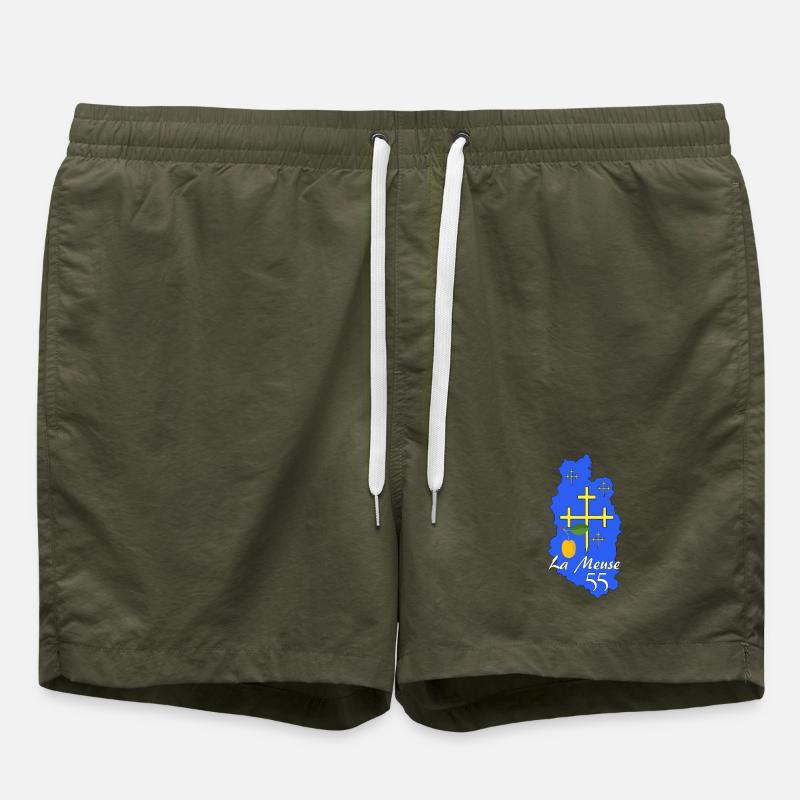 Meuse - Short de bain - vert olive
