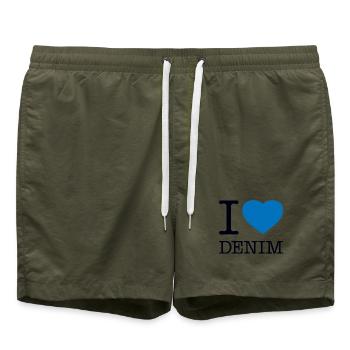 I LOVE DENIM - Badeshorts - Olive - Vorne