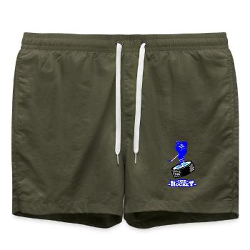 hockey sur glace - Swim Trunks - olive - Front