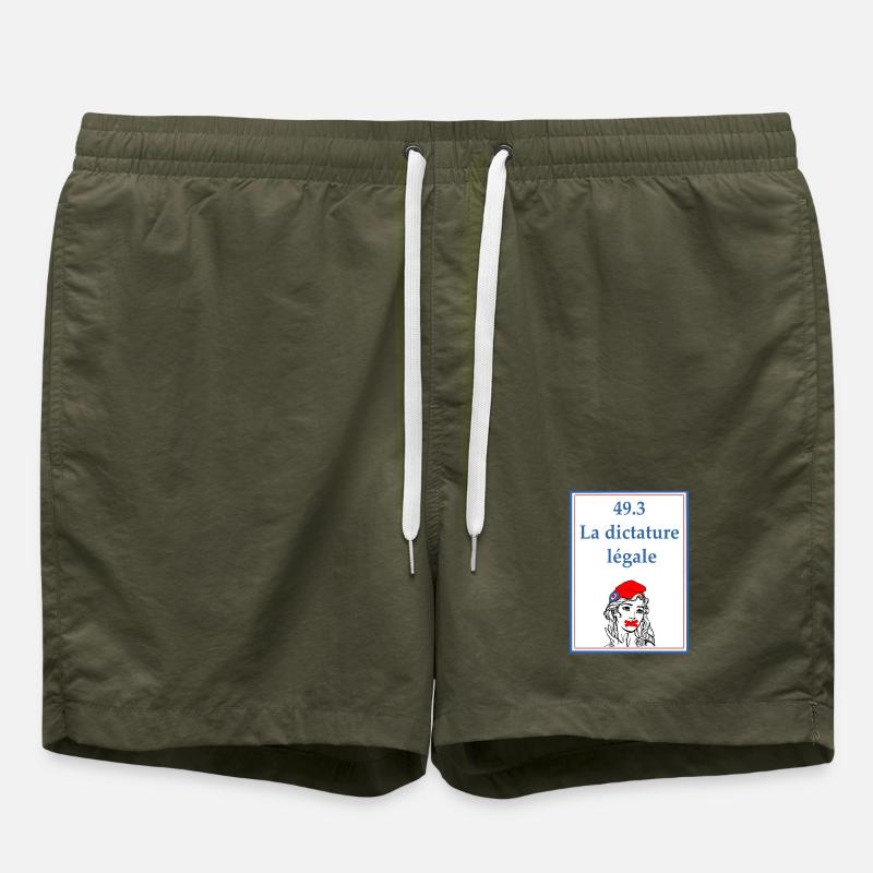 49.3 - Swim Trunks - olive