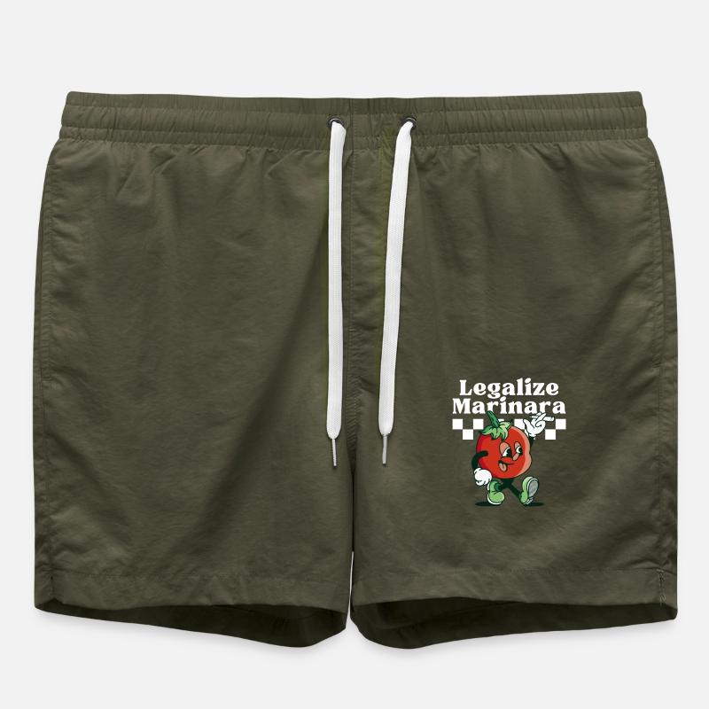 Légaliser la marinara - Short de bain - vert olive