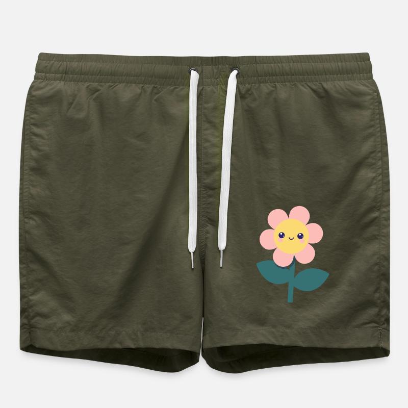 Fleur - Short de bain - vert olive