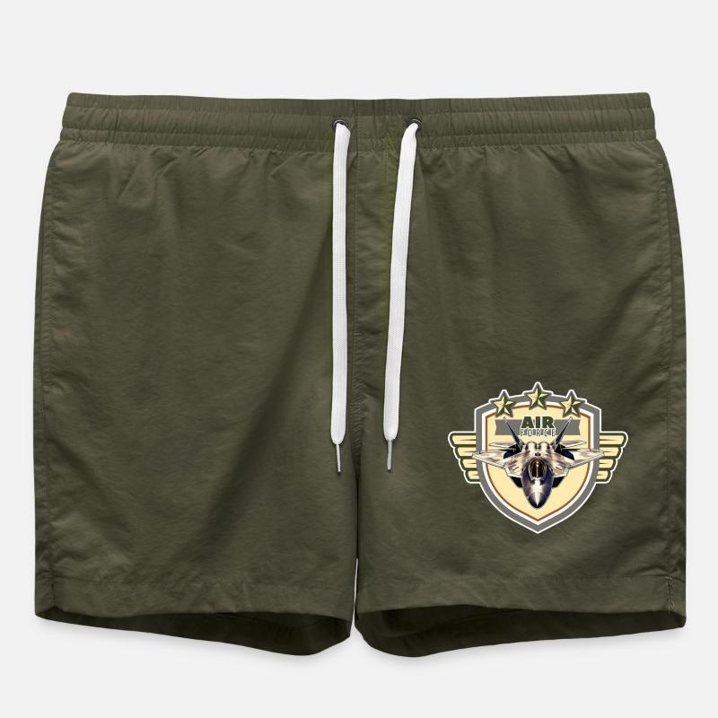 AIR FORCE - Swim Trunks - olive