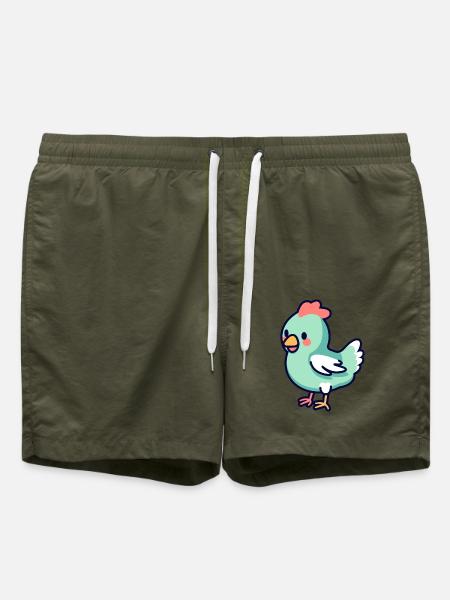 Chicken - Swim Trunks - olive