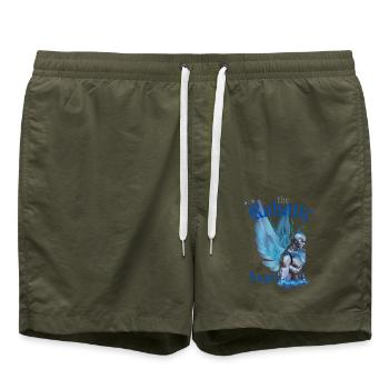 The Robotic Angel - Swim Trunks - olive - Front