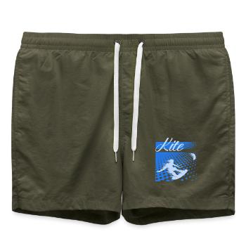 Kitsurfen - Badeshorts - Olive - Vorne