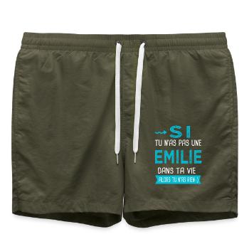 Emilie Si tu n as pas une emilie - Short de bain - vert olive - Devant