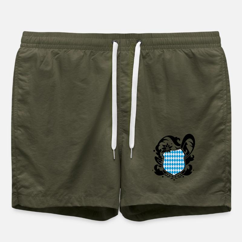 A Bavarian emblem - Swim Trunks - olive