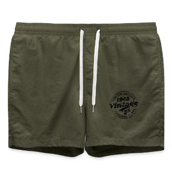Limited edition 1945 vintage all original parts - Short de bain - vert olive - Devant