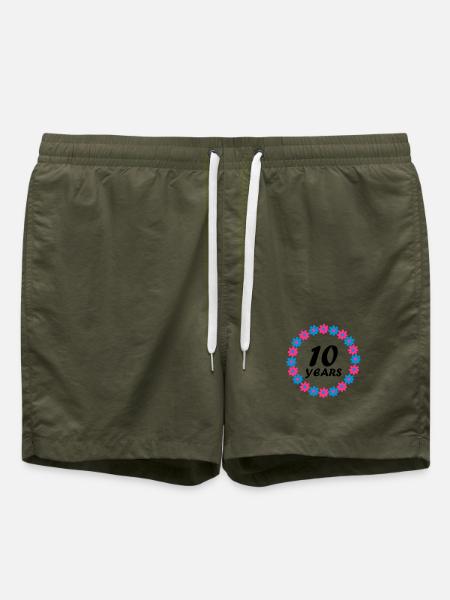 10 years - Swim Trunks - olive