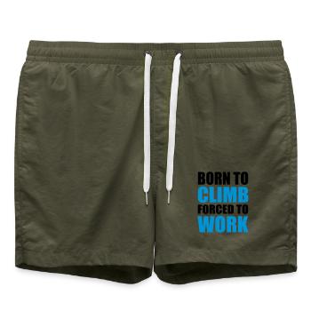 escalade - Short de bain - vert olive - Devant