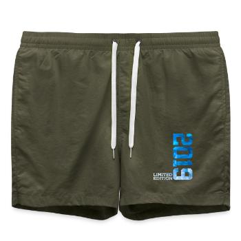 7E ANNIVERSAIRE ÉDITION LIMITÉE 2019 - Short de bain - vert olive - Devant