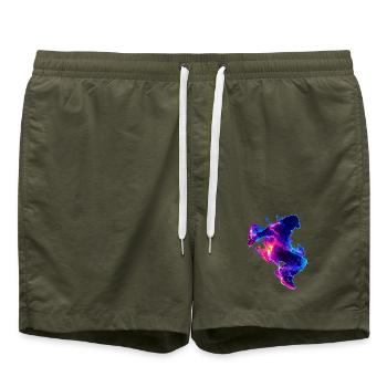 Electric_Storm_Breaker - Swim Trunks - olive - Front