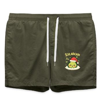 Avocado Schlavocado Official Pajamas Sleep - Swim Trunks - olive - Front