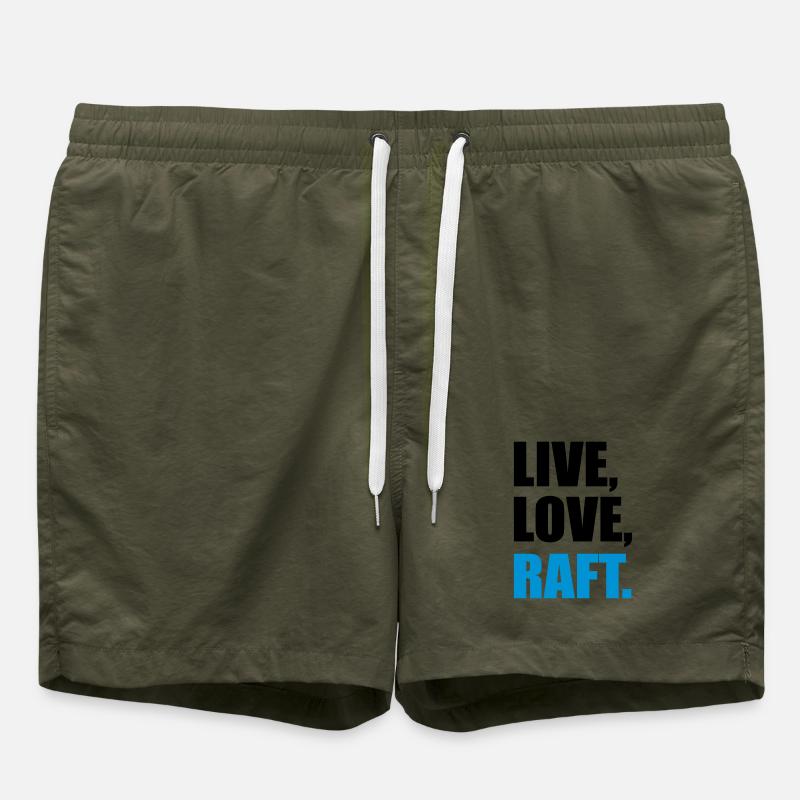 rafting - Swim Trunks - olive