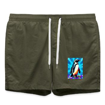 pingouin - Short de bain - vert olive - Devant