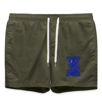Sainte Bonne Sardine Marseille - Short de bain - vert olive - Devant