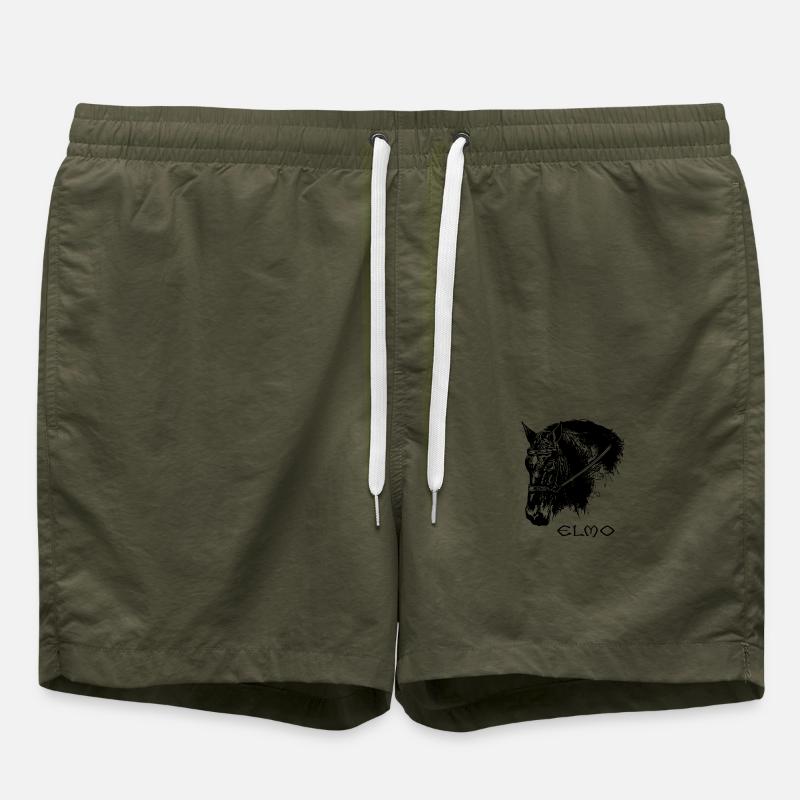 Elmo - Short de bain - vert olive