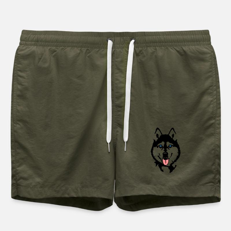 Husky - Short de bain - vert olive