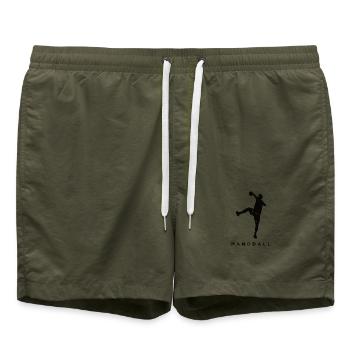 Handball Silhouette - Short de bain - vert olive - Devant