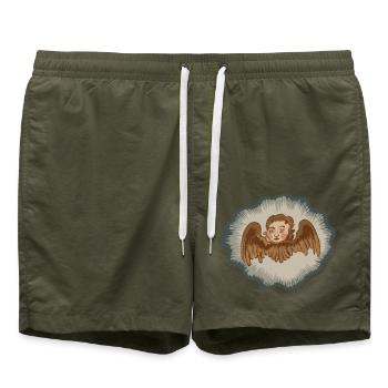 Hedesundaängel - Badeshorts - Olive - Vorne