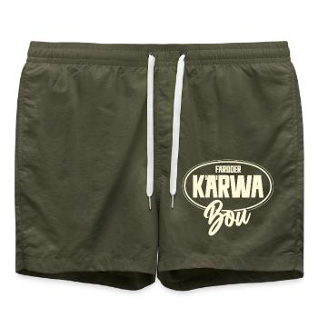 Färdder Kärwa Bou - Badeshorts - Olive - Vorne