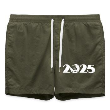 Farmer 2025, Gardener 2025 - Swim Trunks - olive - Front