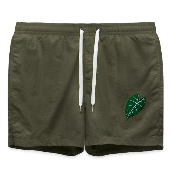 Alocasia Frydek - Short de bain - vert olive - Devant