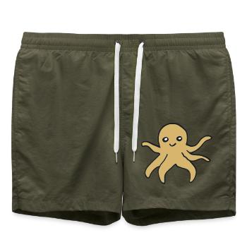 Octopus Or - Short de bain - vert olive - Devant