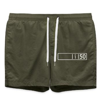 Nador kennzeichen ا 50 - Badeshorts - Olive - Vorne