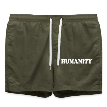 Humanity - Swim Trunks - olive - Front