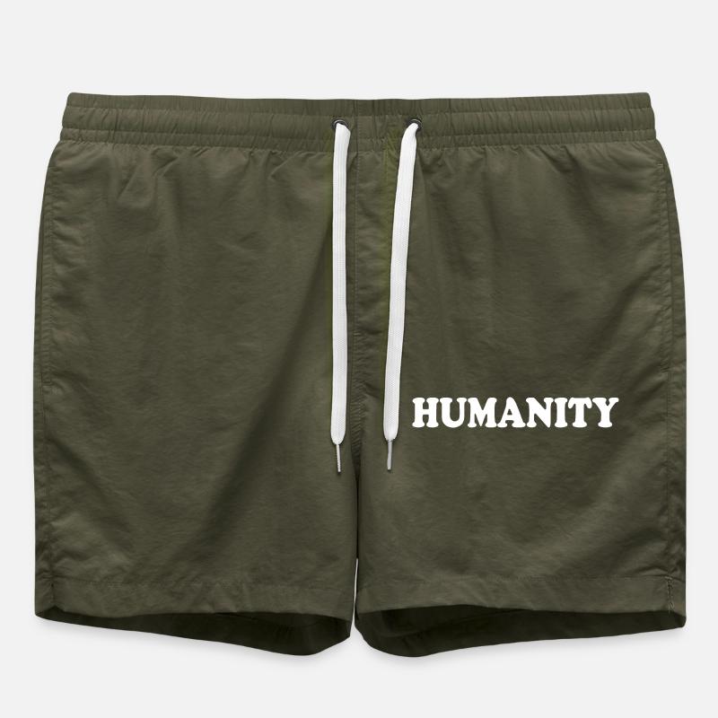 Humanity - Swim Trunks - olive