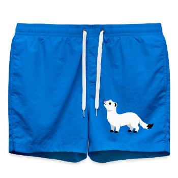 Style minimaliste curieux et mignon - Short de bain - cobalt blue - Devant